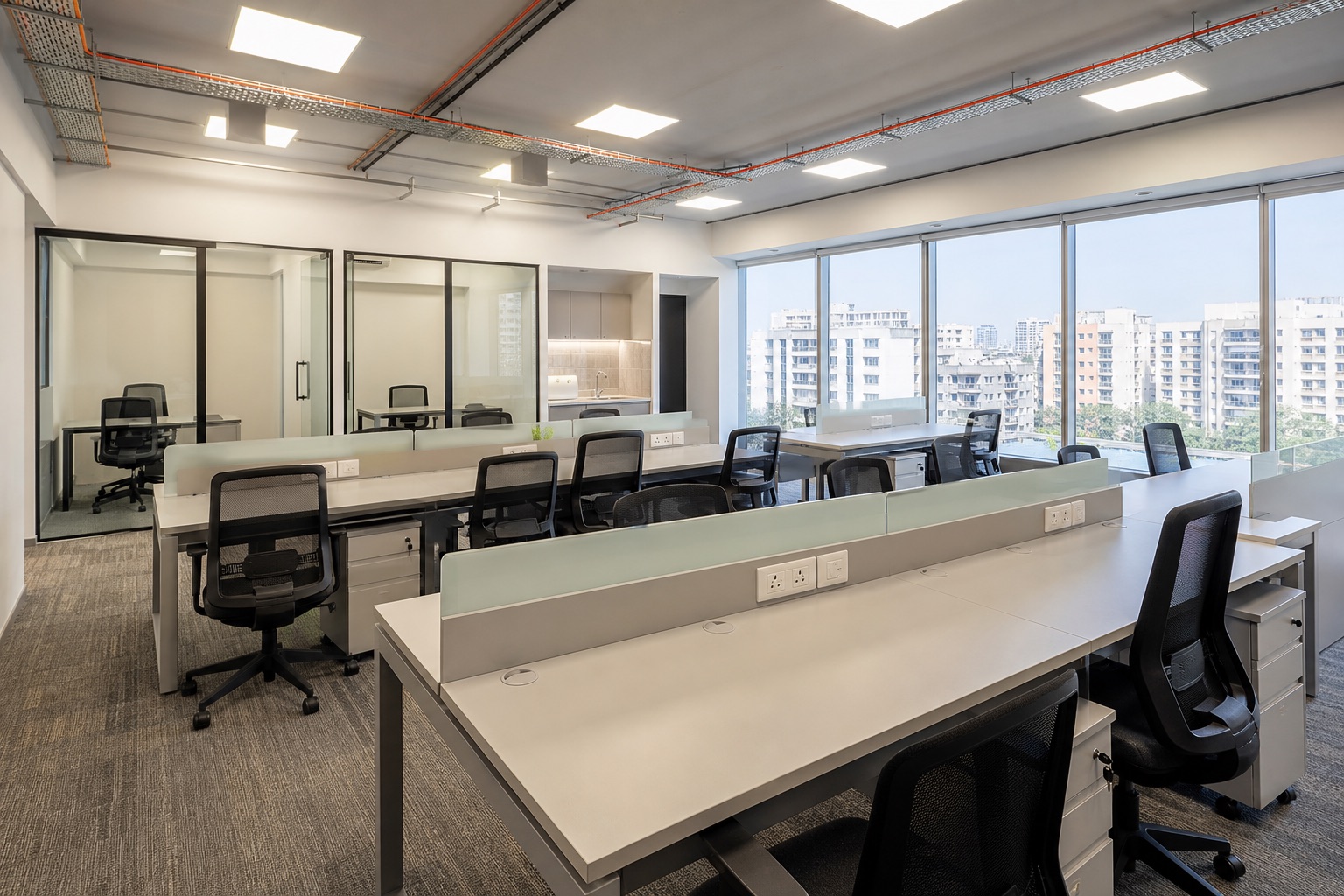 Office unit of 1200 sqft on Veera Desai Road, Andheri West