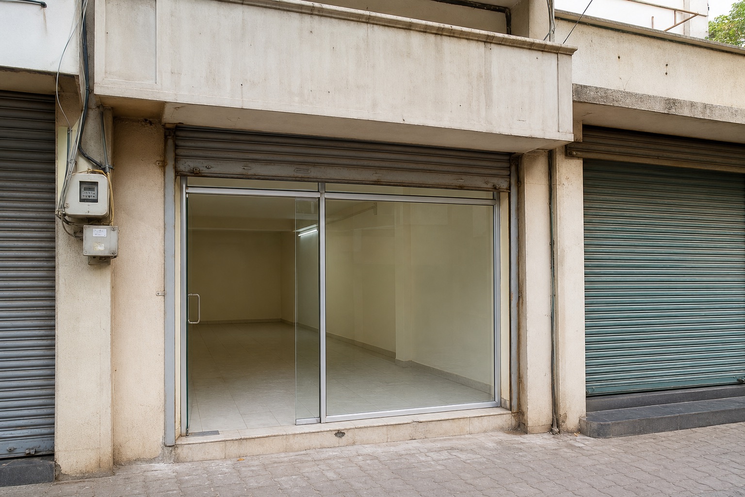 Ground floor shop of 450 sqft on R City Road, Ghatkopar East