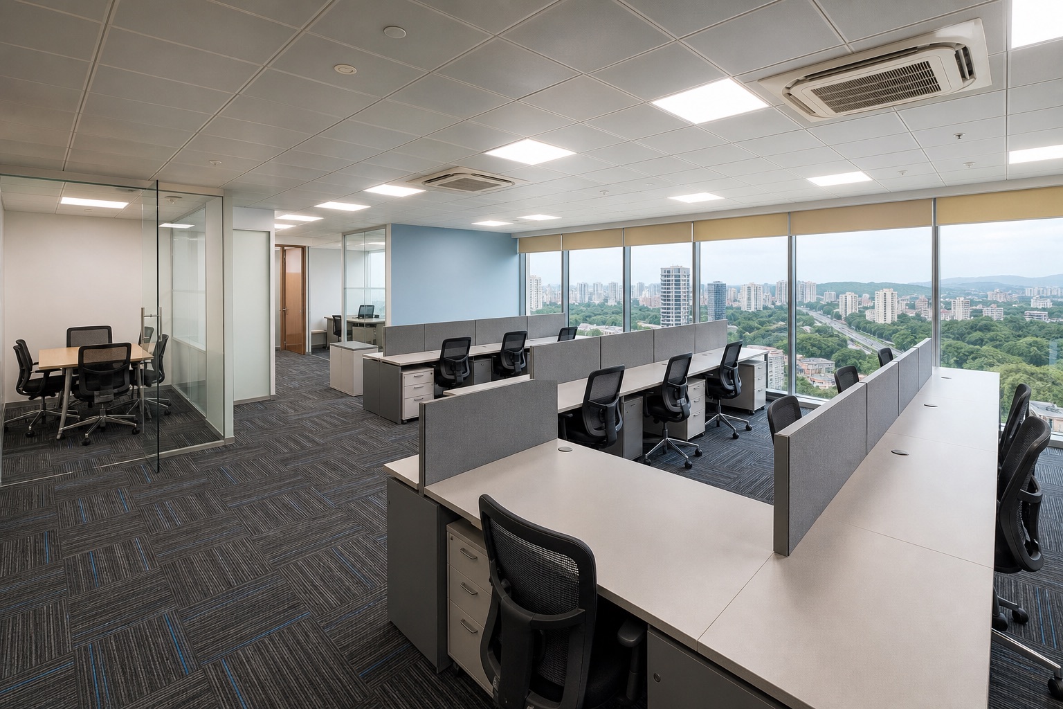 Office unit of 2000 sqft at Nirlon Knowledge Park, Goregaon East