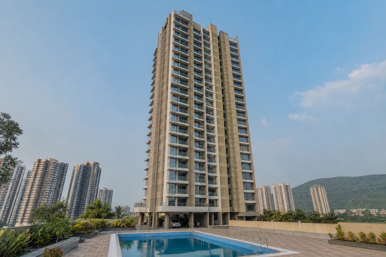 2 BHK in Paradise Sai World Empire, Sector 27, Kharghar