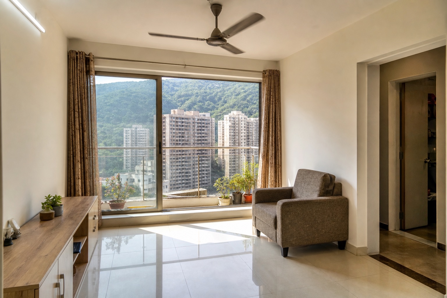 2 BHK in Ashar Metro Towers, Mulund West