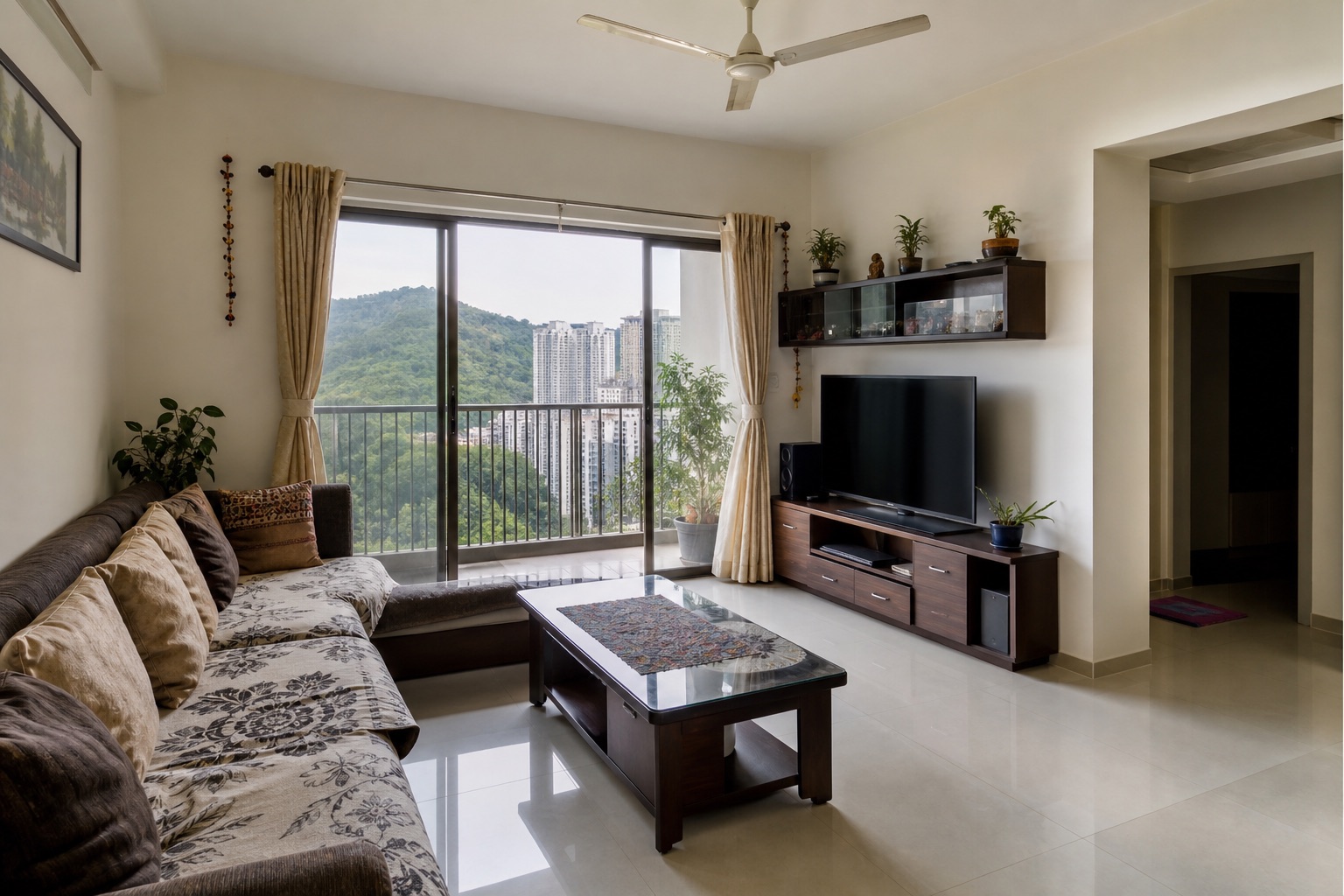 3 BHK in Sheth Vasant Lawns, Majiwada, Thane West