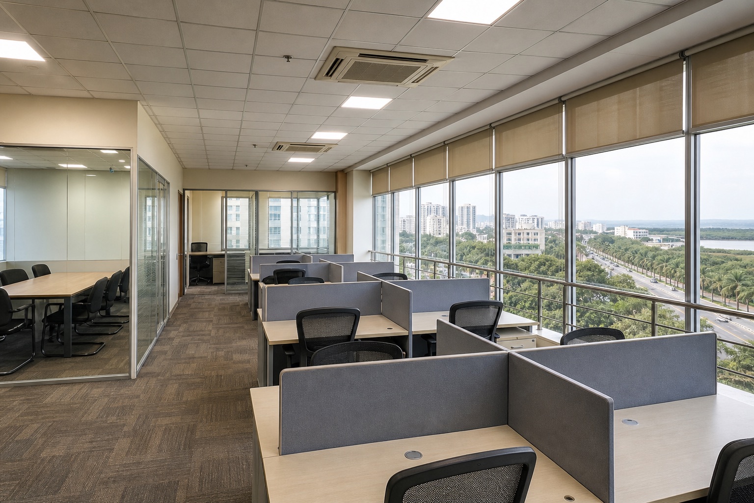 Office unit of 1250 sqft at Raghuleela Arcade, Vashi